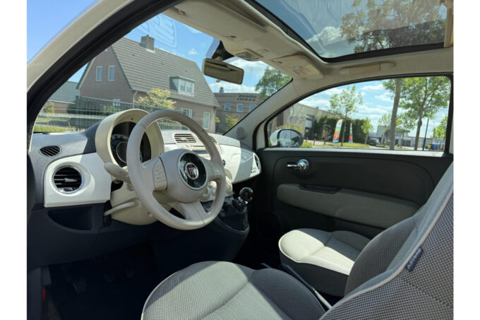 Fiat 500 1.2 Lounge | NAP Airco Pano Nieuwe APK | - Image 9